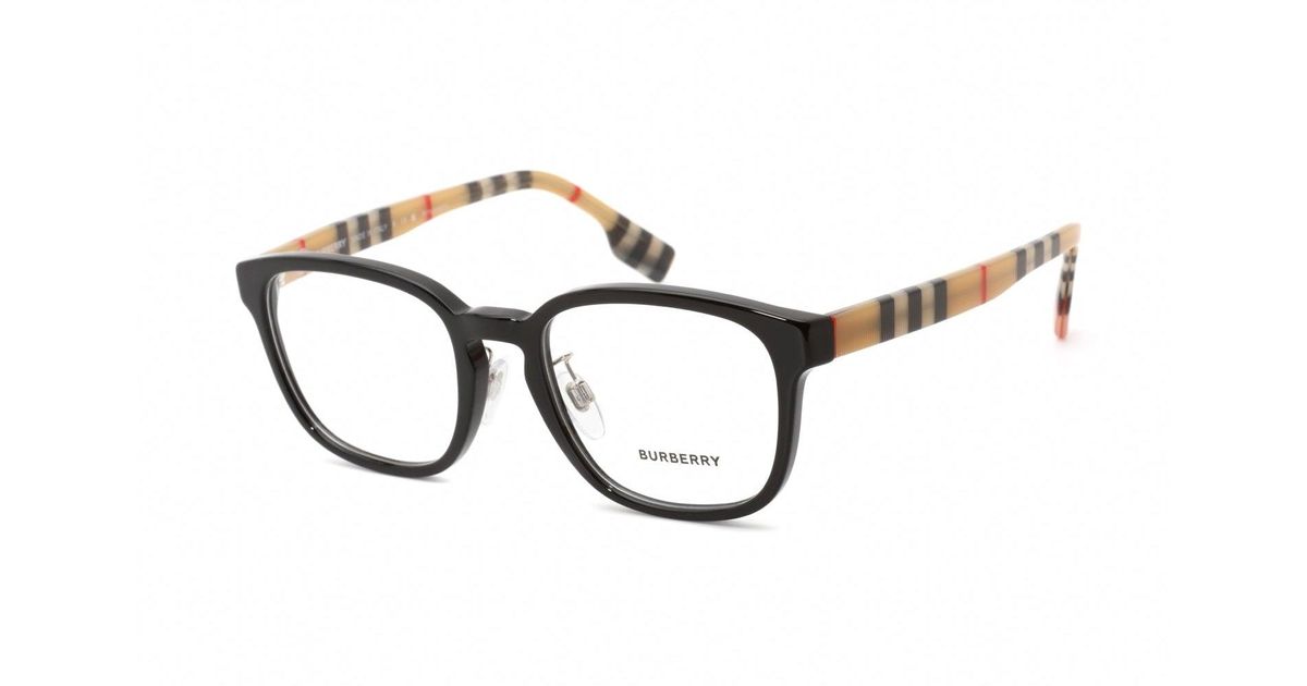 Burberry 0be2344f Eyeglasses Black / Clear Lens in Brown for Men Lyst