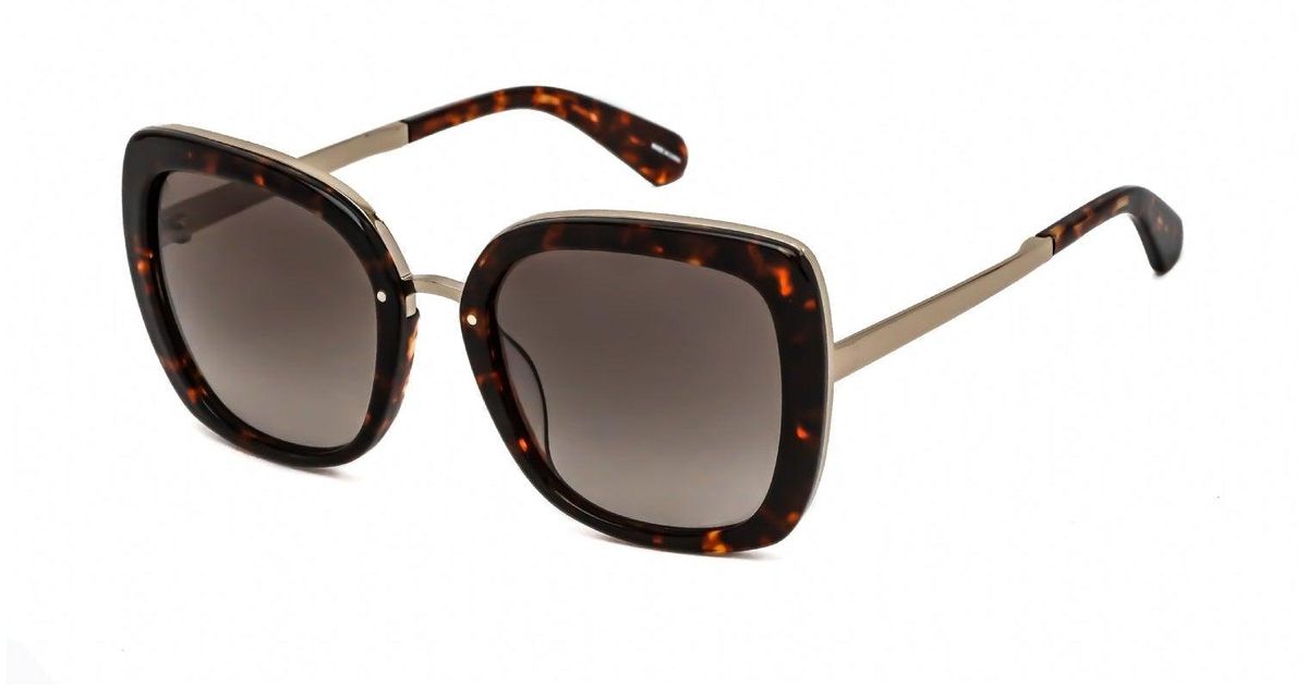 Kate Spade Kimora/g/s Sunglasses Havana / Brown Gradient Lyst UK