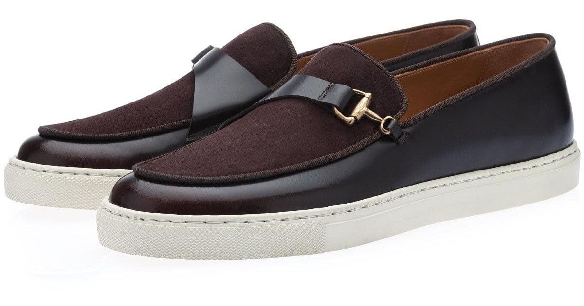 Superglamourous Tangerine 12 Shoes Cocoa Suede / Calfskin Leather