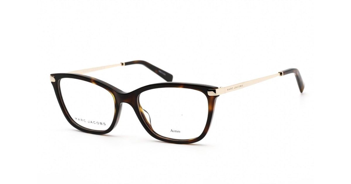 Marc Jacobs Marc 400 Eyeglasses Havana / Clear Lens in Brown Lyst