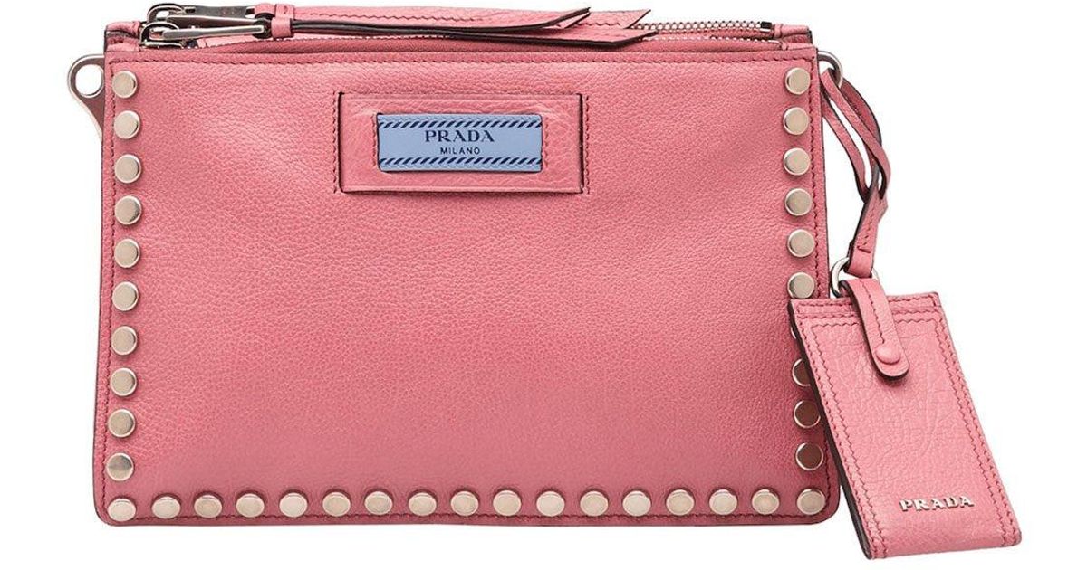 Prada etiquette 2025 bag sale