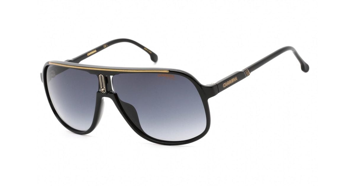 Carrera 1047/s Sunglasses Black Gold / Grey Shaded in Metallic for Men Lyst