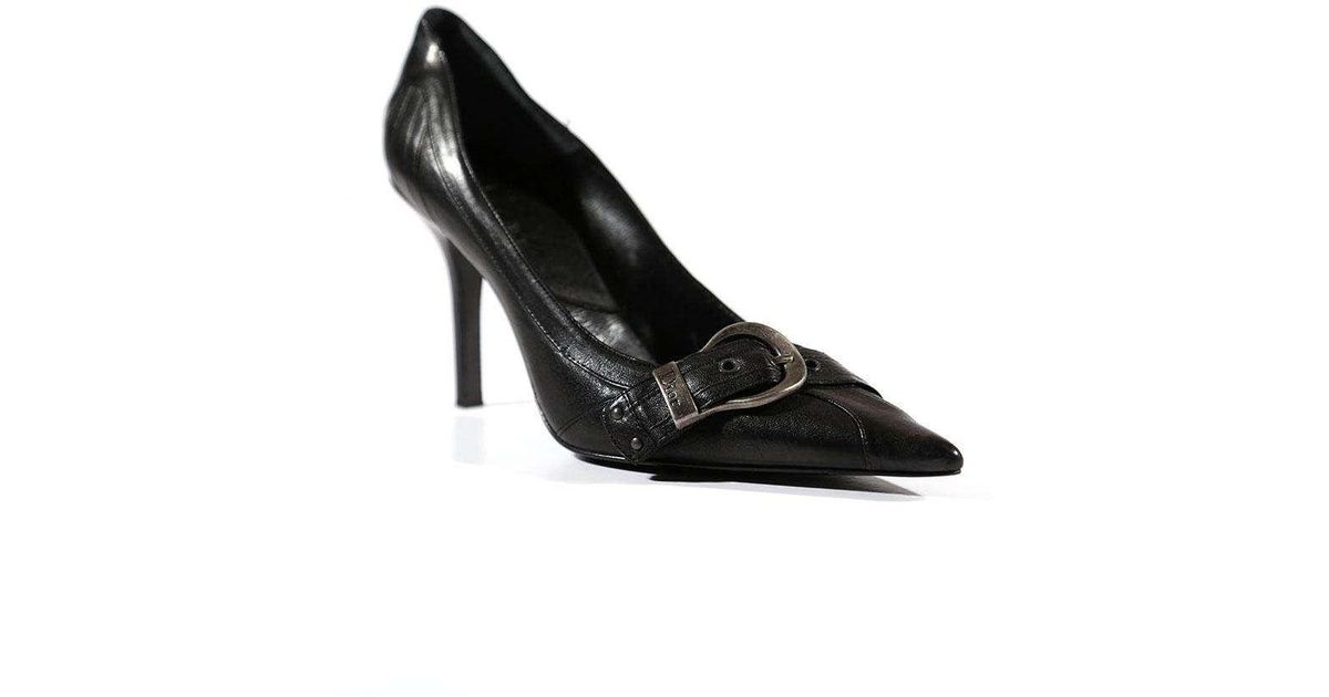 Dior Designer Shoes For Women Pump Buckle Escarpin 9 Cm (cdw53) in Black Lyst UK