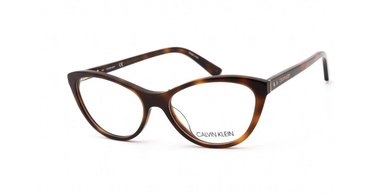Calvin Klein Ck20506 Eyeglasses Soft Tortoise/clear Demo Lens in Brown