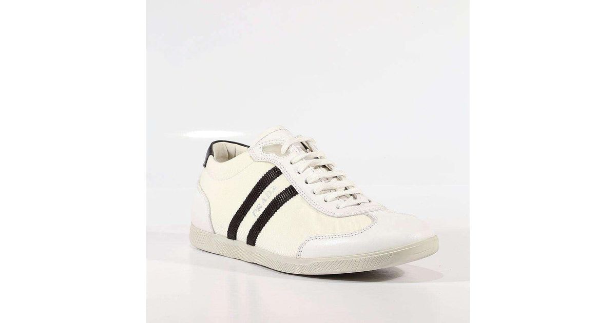 Prada Sports Designer Shoes Designer /black Sneakers 4e1595 (prm42) in  White for Men | Lyst