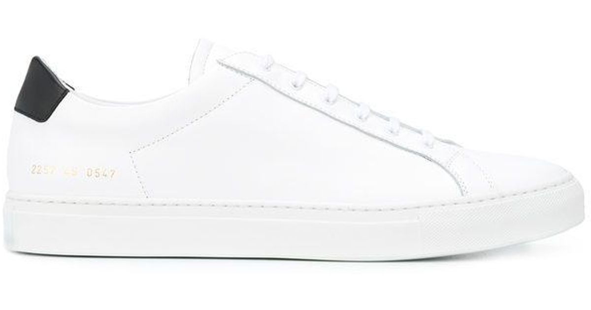 common projects white trainers