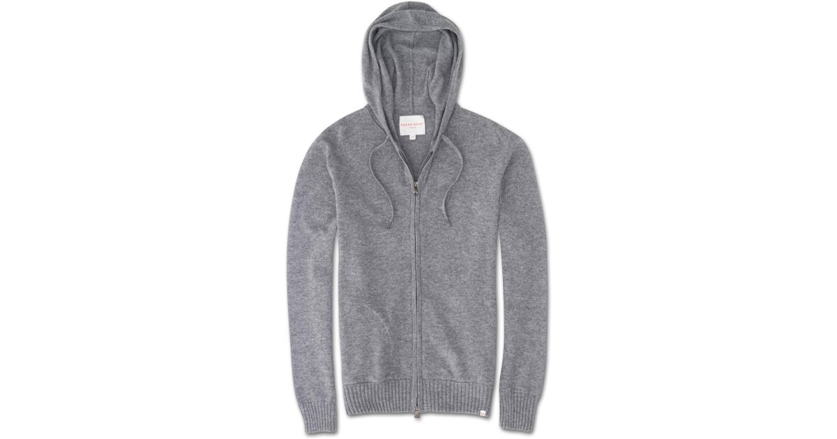 derek rose cashmere hoodie