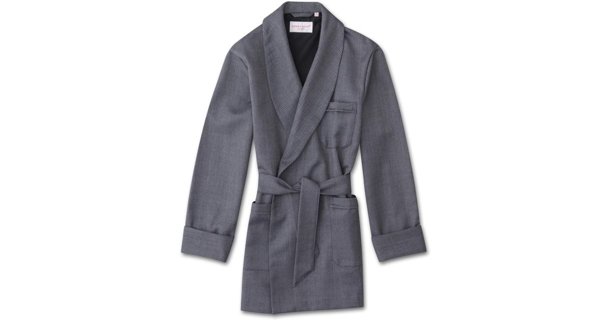 derek rose smoking jacket