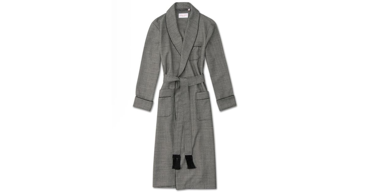 derek rose wool robe