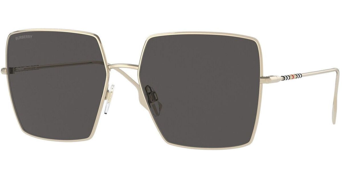 Burberry Be3133 Daphne Metal Sunglasses in Black Lyst