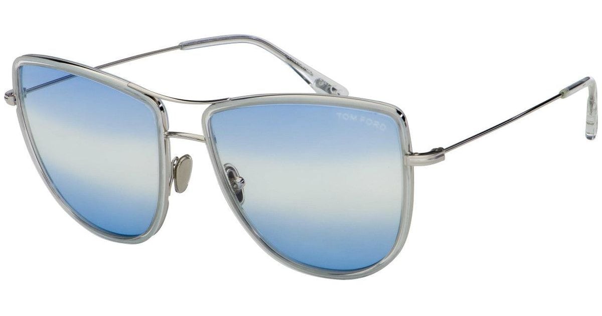 Tom Ford Ft0759 Tina Sunglasses in Black | Lyst