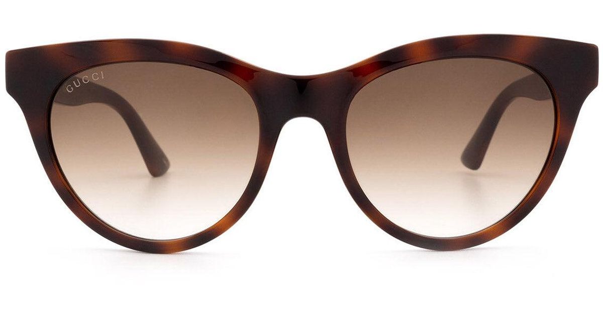 Gucci GG0763S Marmont Cat Eye Sunglasses in Black Lyst