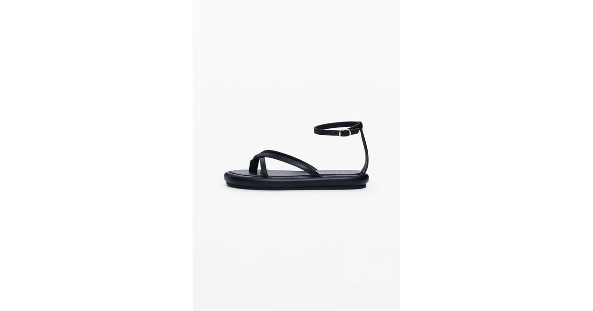 Desigual Ankle Strap Flat Sandal in Blue Lyst UK