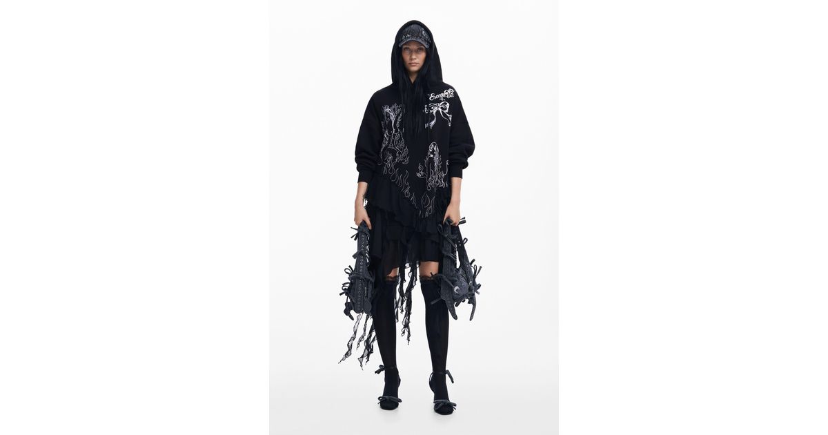 Desigual×Maria Escoteフーディパーカーitimi shury Desigual×Maria Escoteフーディパーカーitimi shury - メルカリ