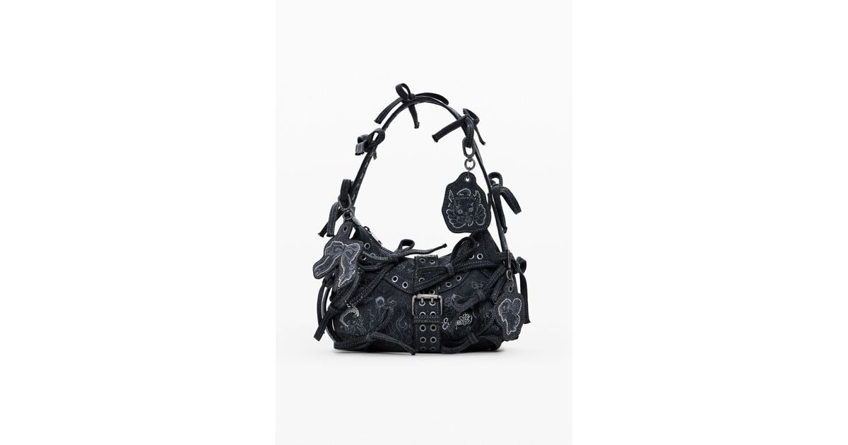 C.D.S BlackSense2way つなぎ y2k マリア ルード 10 Desigual Y2K María Escoté Bag in Black | Lyst