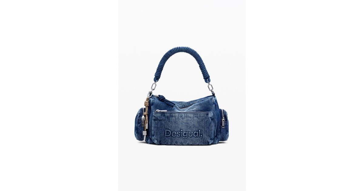 Desigual Blue Cotton Women Bag