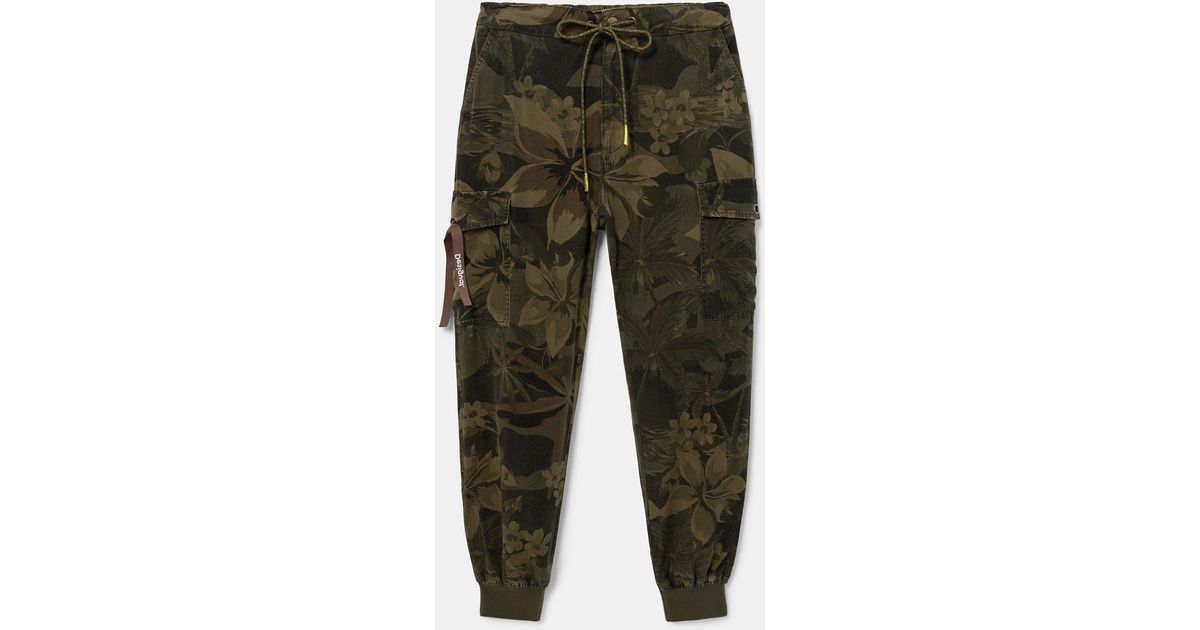 Green Cargo Pants By Desigual main image 1