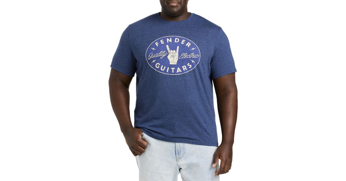 Tall Fender Rock Hand Graphic T-shirt 