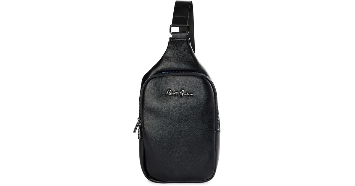 Robert Graham Big Tall Jedi Sling Backpack in Black for Men Lyst