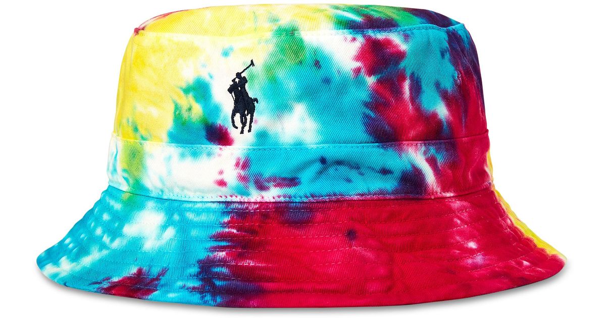 Polo Ralph Lauren Big & Tall Laguna Tie-dye Bucket Hat for Men | Lyst