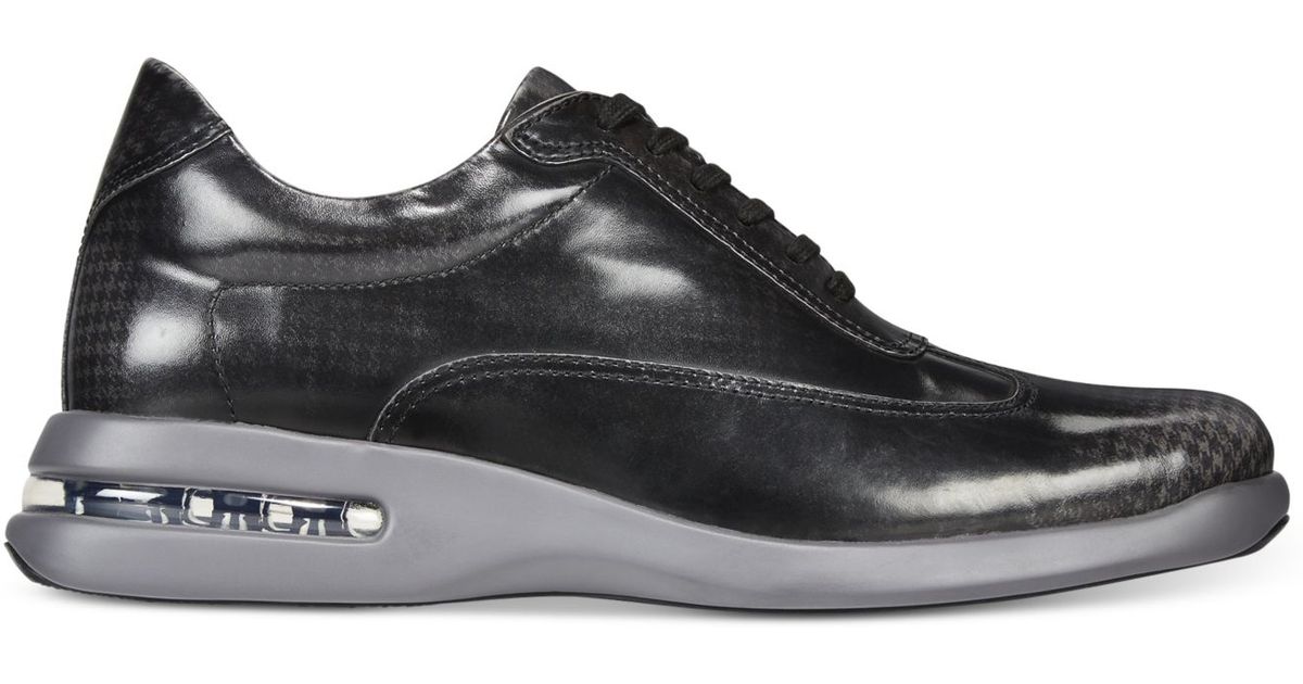 Cole Haan Air Conner Leather Low-Top Oxford Sneakers in Charcoal/Dark Grey  (Gray) for Men - Lyst