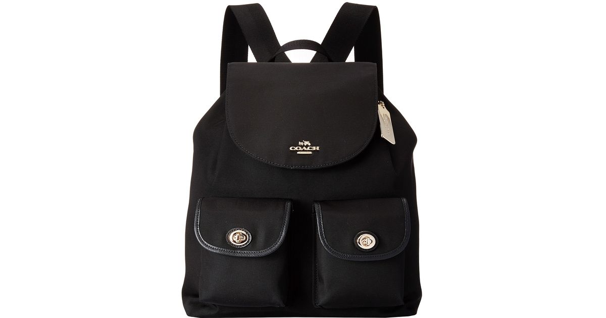 coach nylon backpack