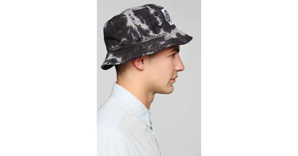 Milkcrate tie dye bucket hat