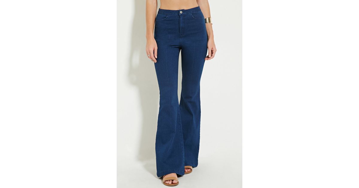 forever 21 high waisted flare jeans