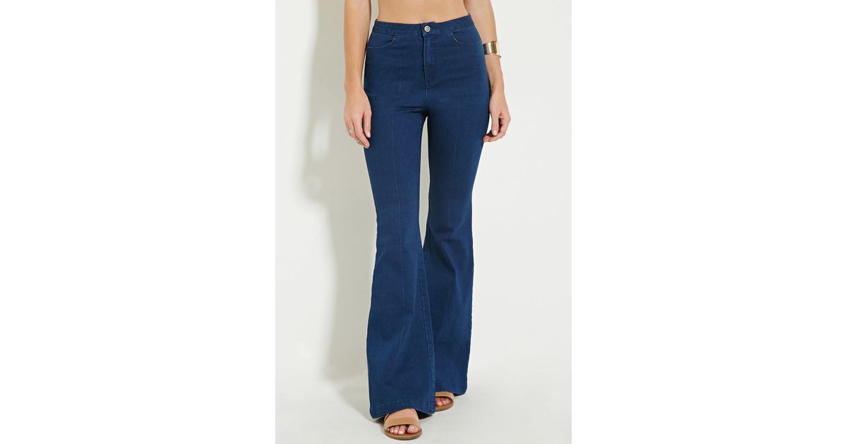 high waisted bell bottom jeans forever 21