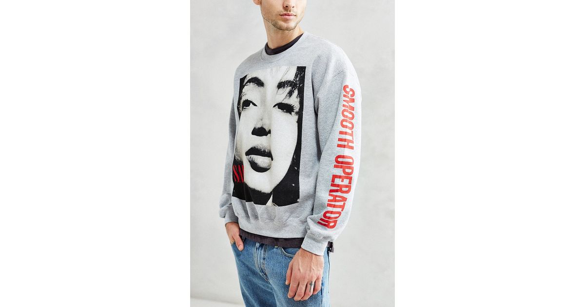 Urban Outfitters Sade Smooth Operator Sweatshirt in Gray for Men