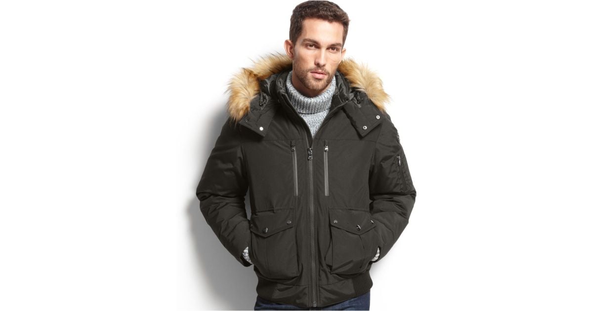 michael kors parka men
