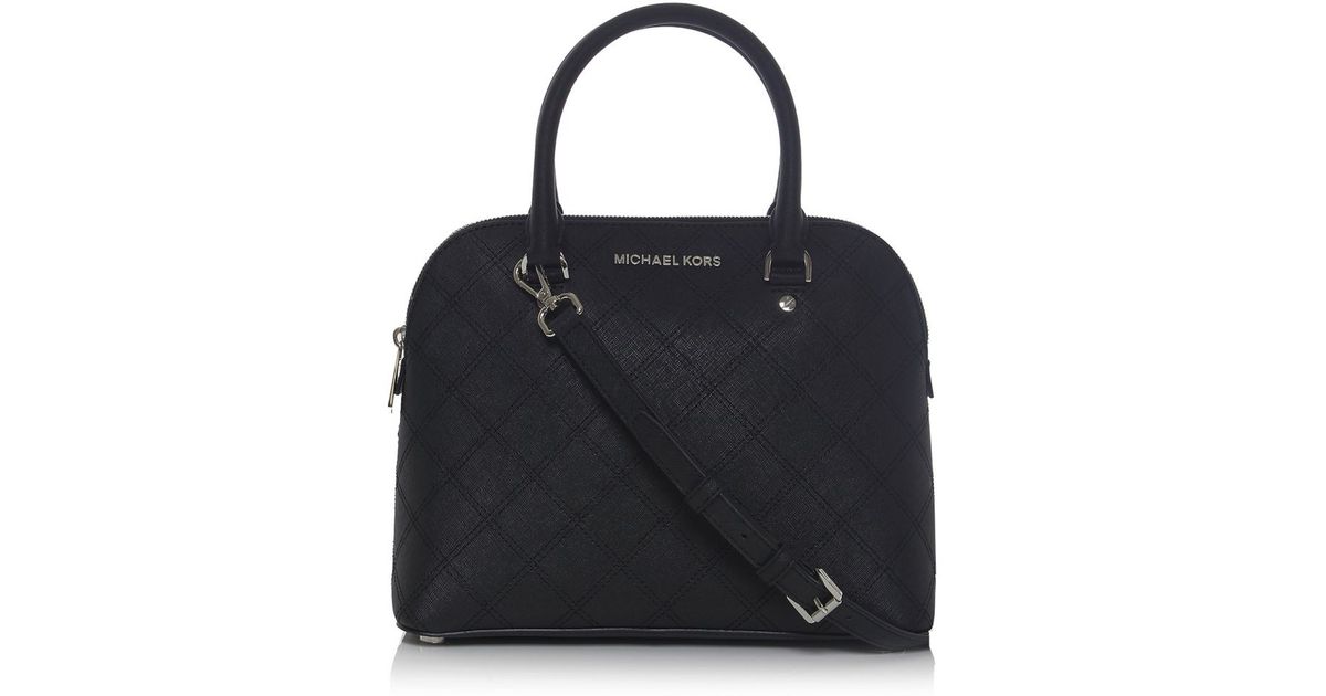 michael kors black satchel bag