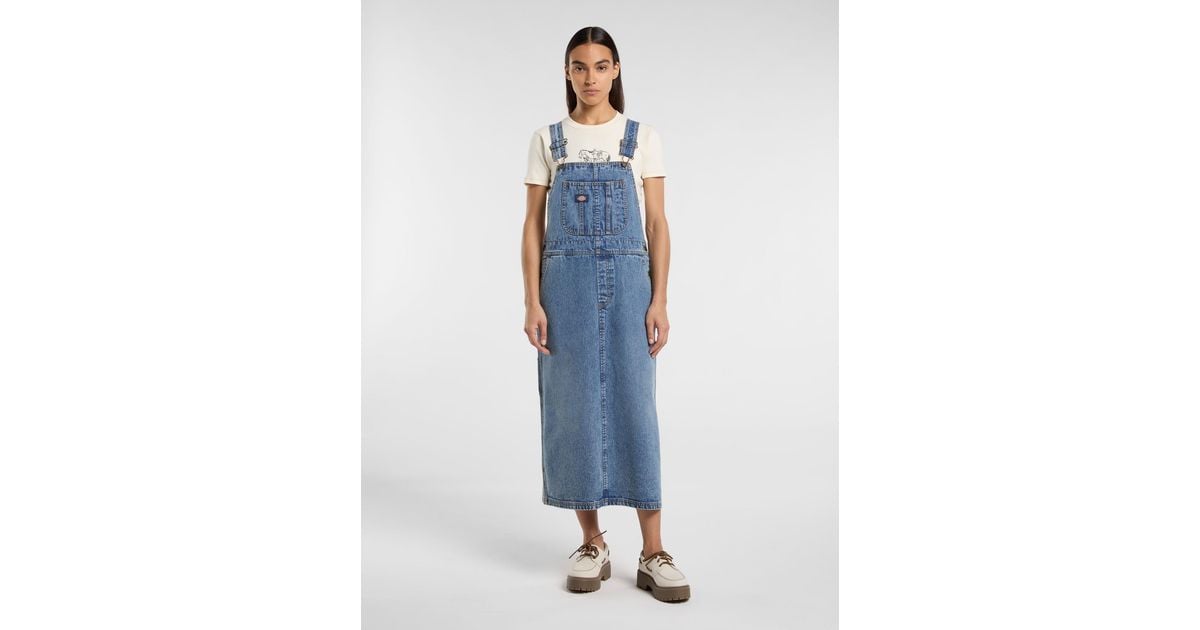 Pichi Largo Mujer Dickies de color Azul Lyst