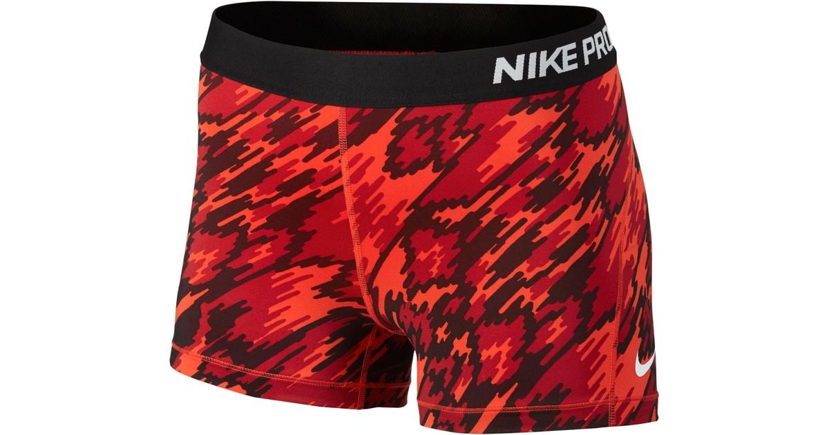 patterned nike pro spandex