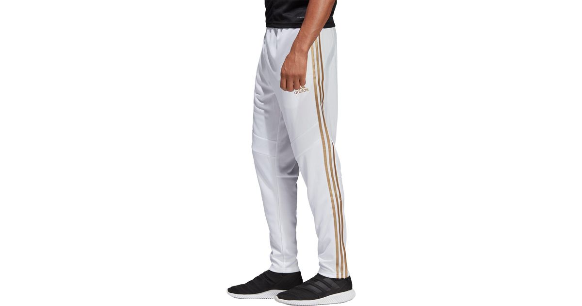 adidas white gold pants