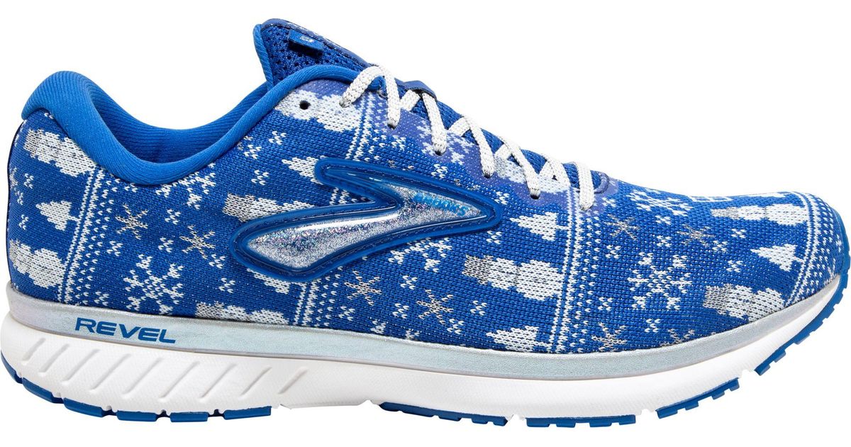 Brooks Revel 3 Run Merry Running Shoes in Blue Silver (Blue) for Men Lyst