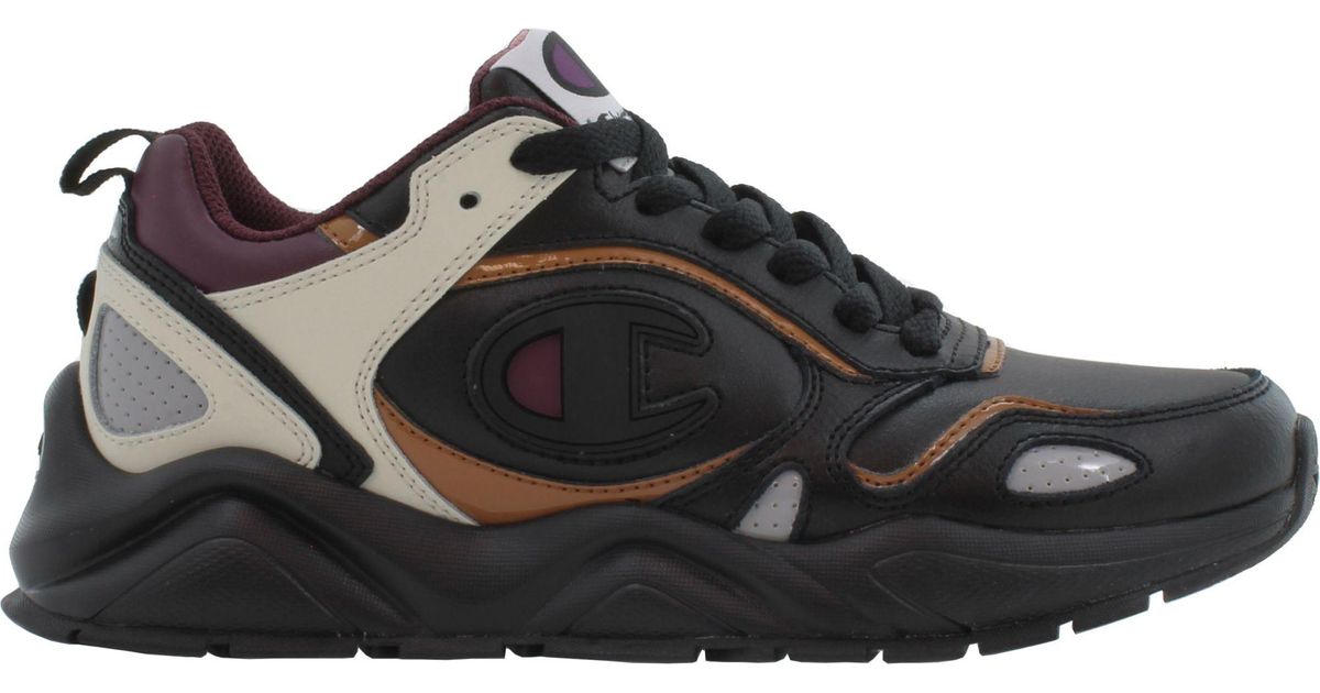 Champion Rubber Nxt Shoes in Black/Purple/White (Black) - Lyst