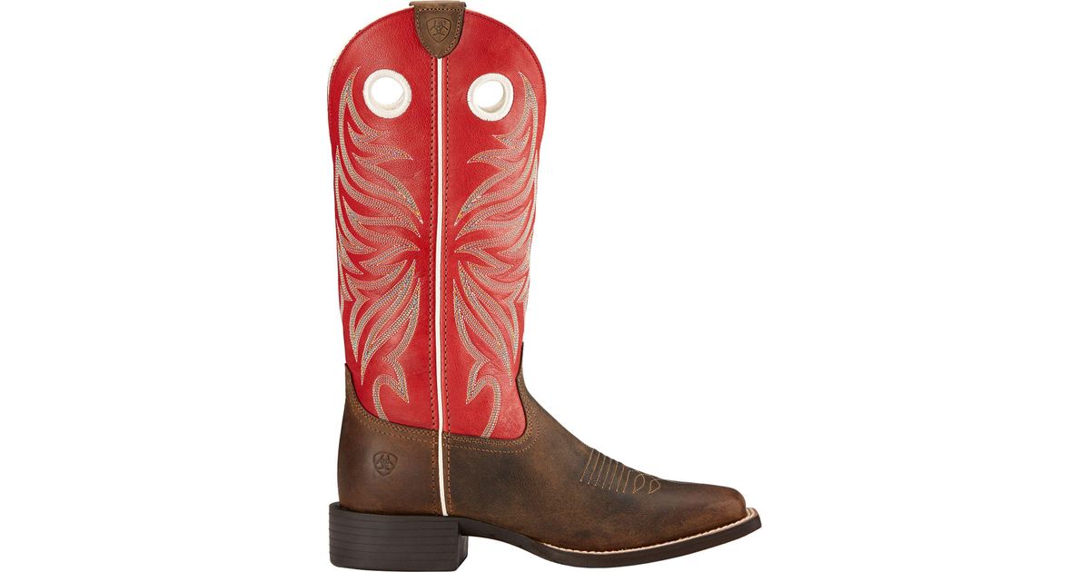 round up ryder western boot