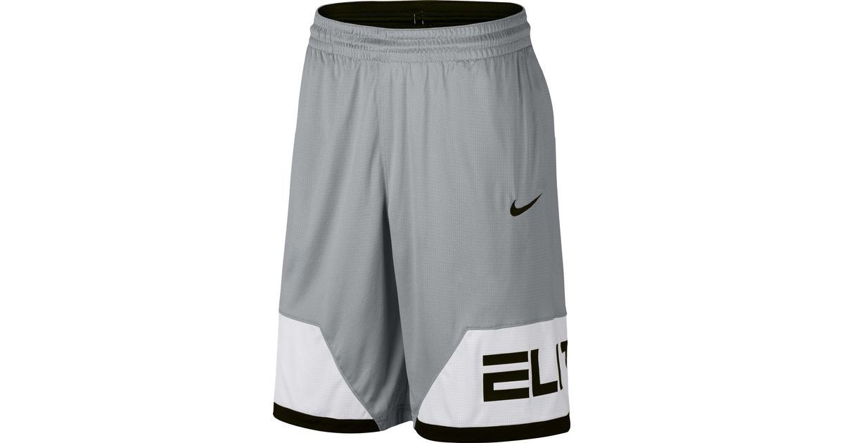 nike men's dry elite block basketball shorts