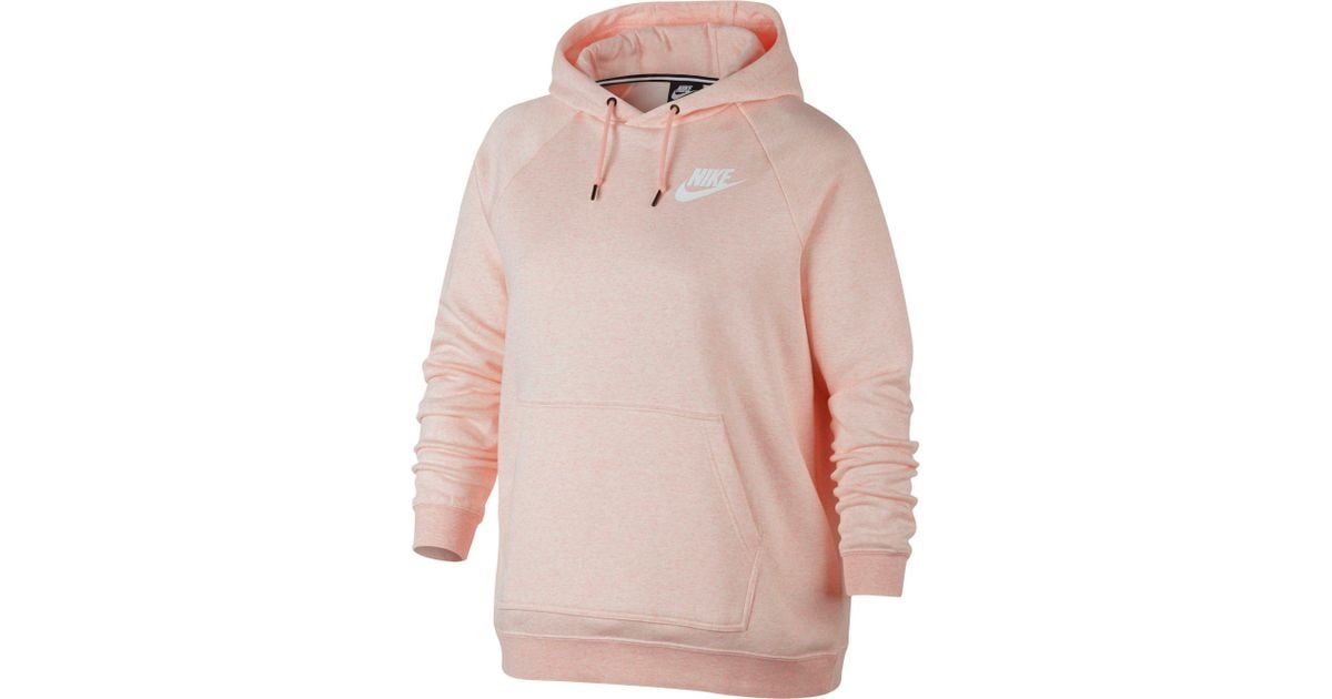nike plus size rally hoodie