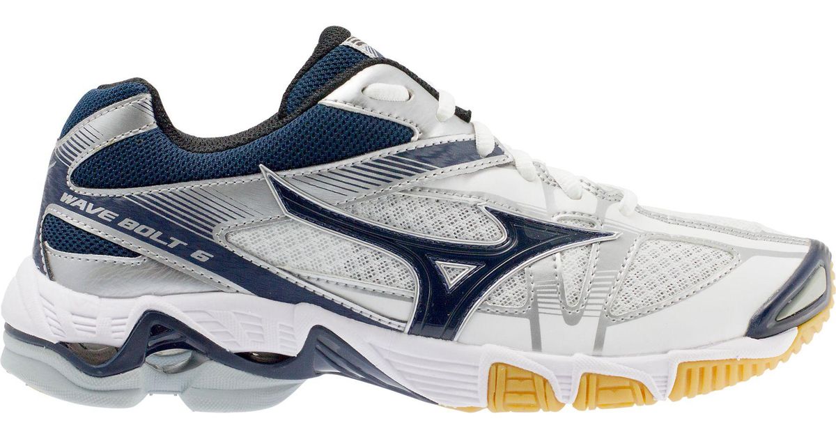 mizuno wave bolt navy