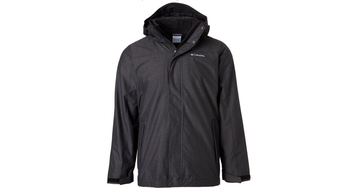 columbia men's sleet to street ii interchange jacket