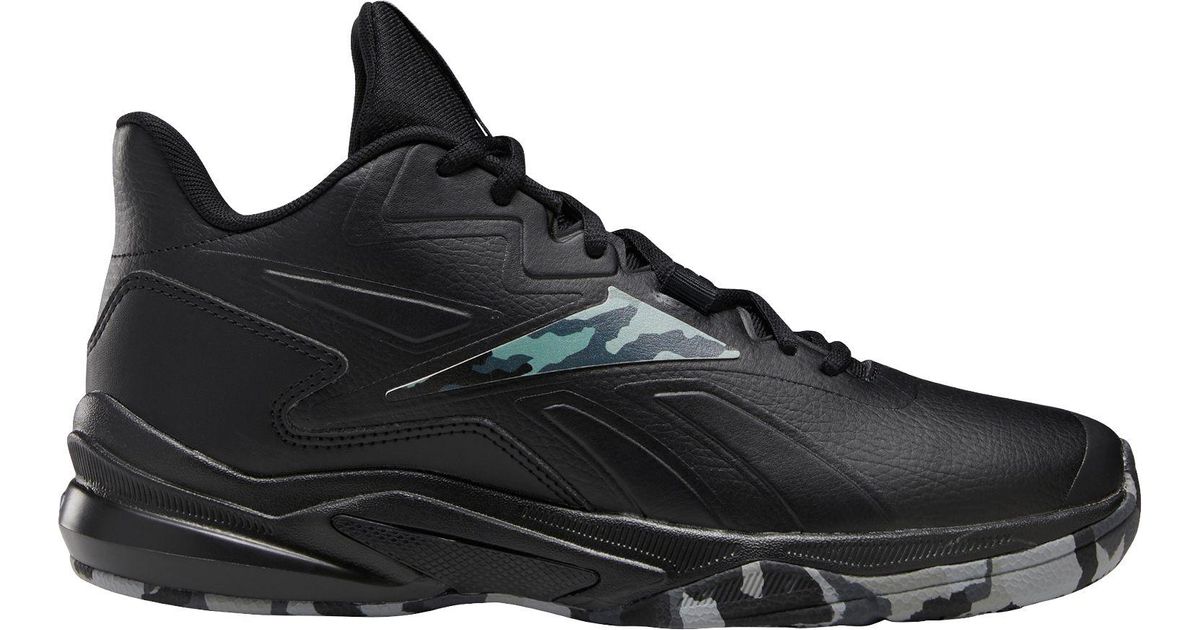 Reebok More Buckets Basketball Shoes in Black/White (Black) Lyst