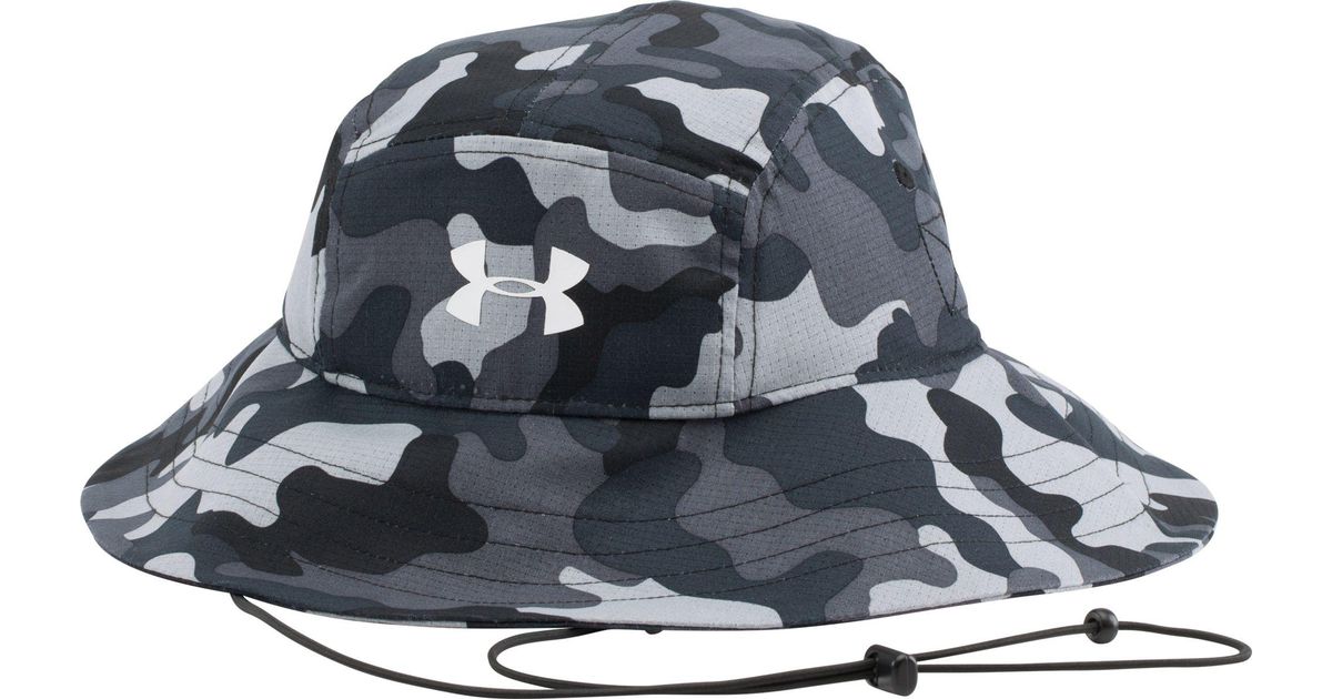 Under Armour Ua Airvent Bucket Hat in Black Camo Print (Black) for Men |  Lyst