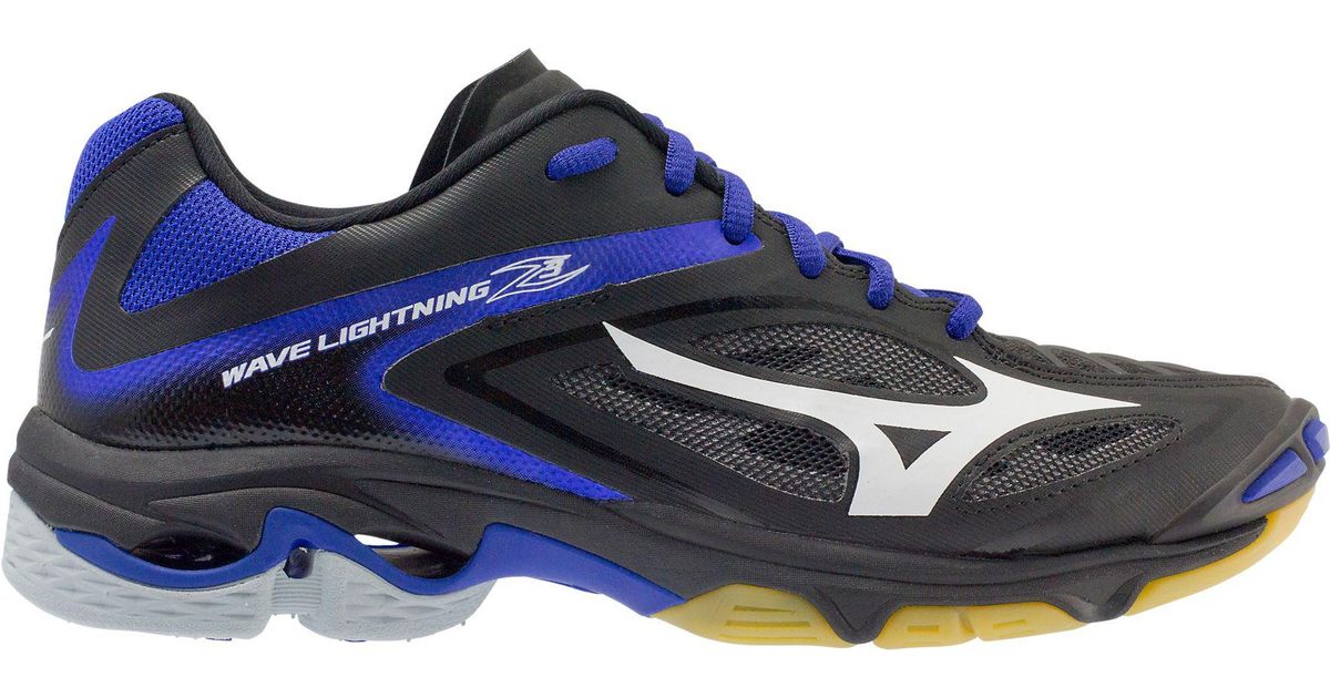 blue mizuno volleyball shoes