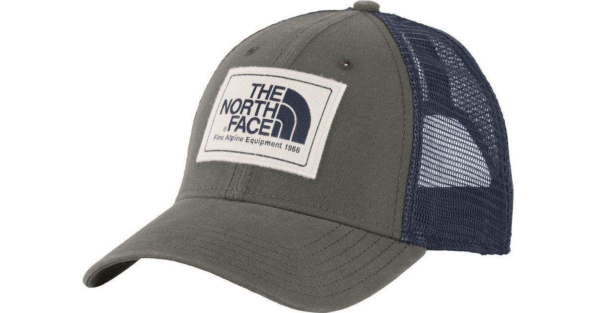 north face trucker hat