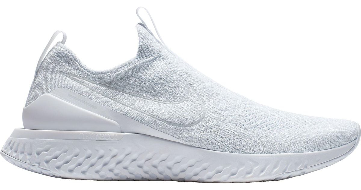 nike epic phantom react flyknit running sneaker