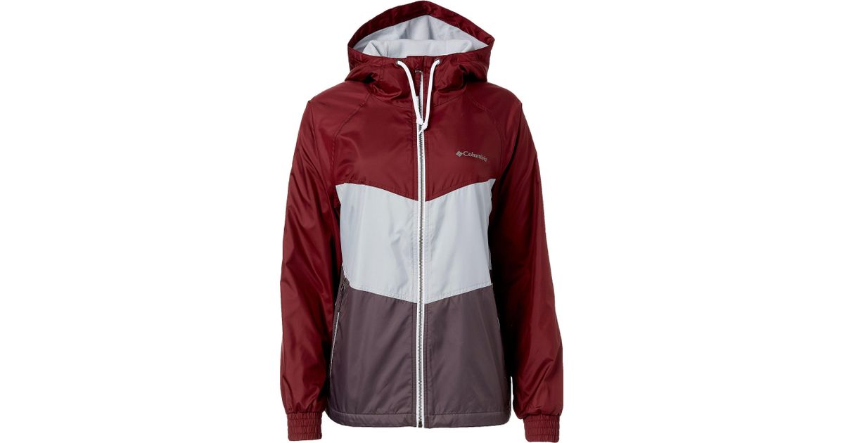 columbia women's torrey peak hooded windbreaker jacket