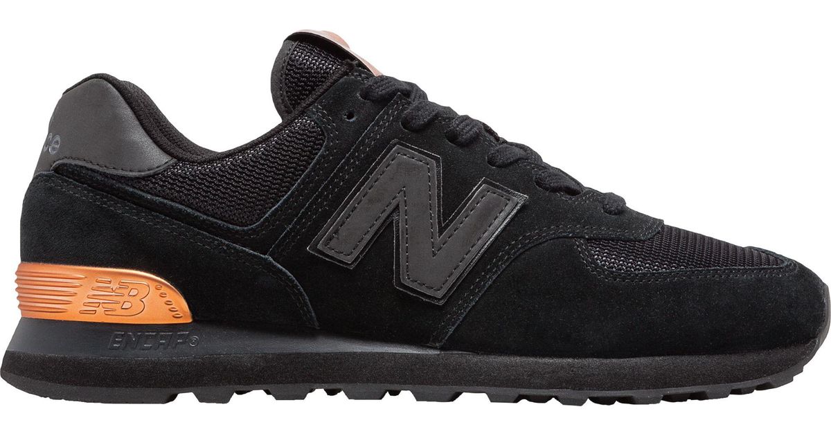 New Balance Rubber 574 Nyc Marathon Shoes in Black for Men Lyst