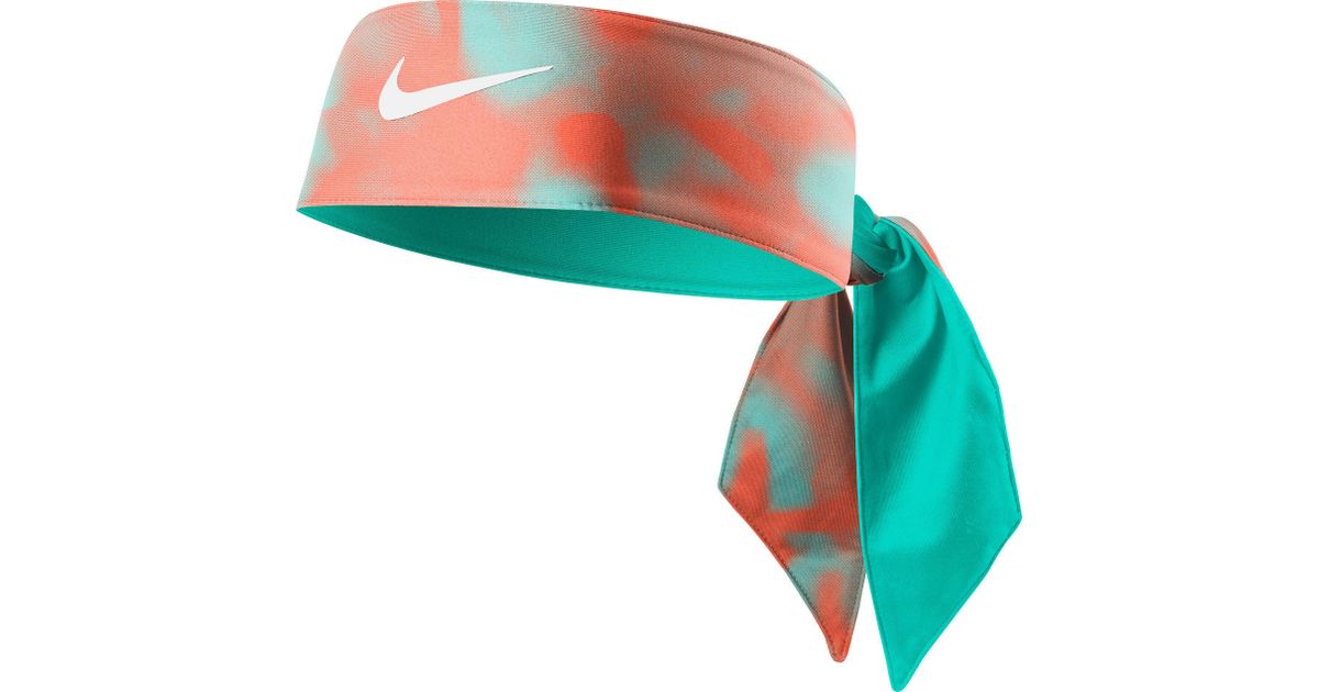 orange nike head tie